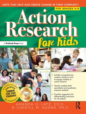 cover image of Action Research for Kids